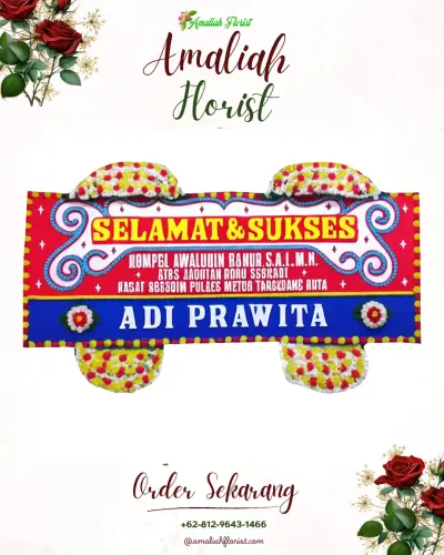 Karangan Bunga Ucapan Selamat di Lembasari